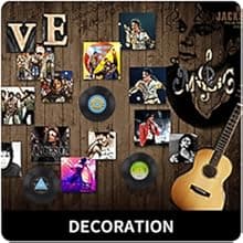 Funny Retro Record Coasters for Drinks with Vinyl Player Holder for Music Lovers,Set of 6 Conversation Piece Sayings Drink Coaster,Housewarming Hostess Wedding Registry Gift Ideas