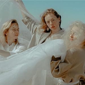 Sunflower Jewellery Friendship Necklace for 3 4 Stainless Steel Heart-Shaped Necklace/Bracelet Three Hearts Composed of Friendship Necklace/Bracelet, Gifts for Friends