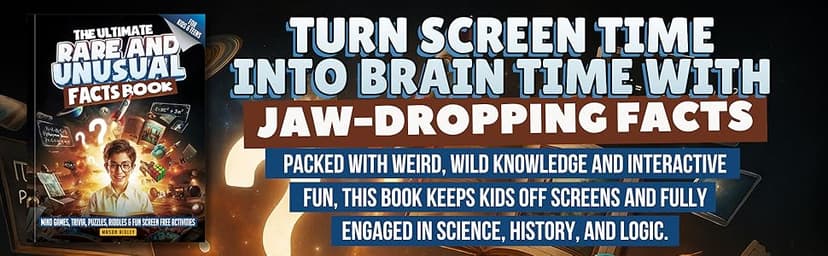 The Ultimate Rare & Unusual Facts Book: Knowledge for Smart, Intelligent & Curious Kids and Teens - Mind Games, Trivia, Puzzles, Riddles and Fun Screen Free Activities (Educational Gift)