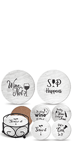 Funny Coasters - Perfect White Elephant Gifts - Unique Gifts for Women Men - Cool Friend Gifts - Secret Santa Gifts - Gag Gifts - Couples Gifts - Funny Housewarming Gifts - Birthday