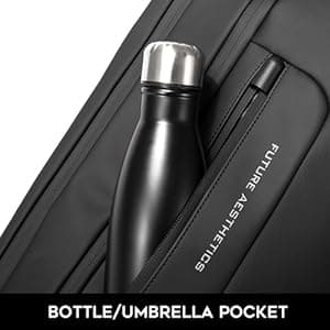 BANGE Men's Anti-Theft Backpack,Waterproof Fashion Travel Backpacks,High Tech Backpack with USB3.0 Charging Port,Business Laptop Backpack Fits 17.3 Inch Notebook…