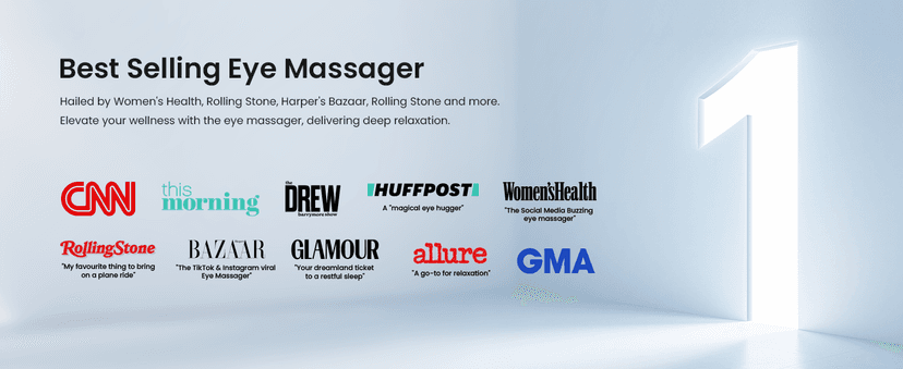 RENPHO Eyeris 1 Eye Massager with Heat, Birthday Gifts Eye Mask for Mom Dad Women Men Her Him, Smart Sleep Mask for Relax, Reduce Strain