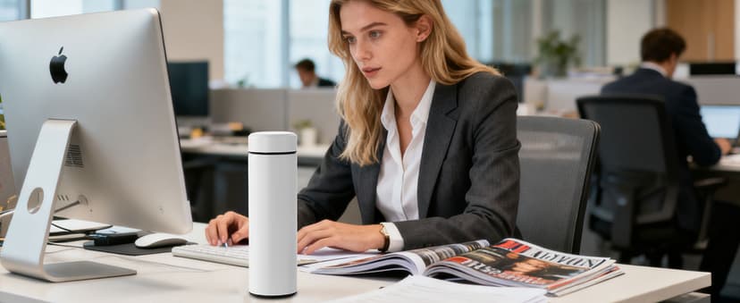 PARACITY Insulated Water Bottle, 17 oz Stainless Steel Water Bottles, Double Wall Vacuum Hot Drinks Thermo, Metal Water Bottle Keeps Hot for 12 Hrs, Cold for 24 Hrs, for Coffee, Tea