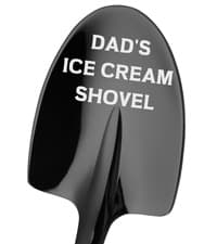 Fathers Day Gifts for Dad - Dads Ice Cream Shovel Spoon - Unique Personalized Funny Gifts for Dad Father in Law Father's Day Birthday Christmas Stocking Stuffers Small Presents from Daughter Son