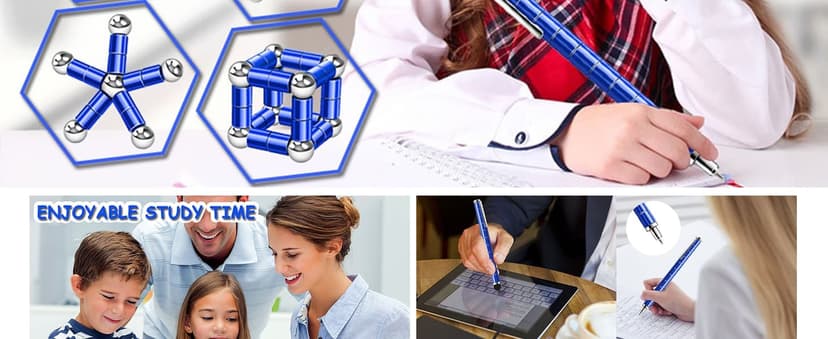 Magnetic Fidget Pen Toys for Teens- Unique Birthday Gifts for Young Men Fun Gifts for Teenage Boys Novelty Christmas Stocking Fillers Gadget for 8 10 11 12 13 14 15 Year Old Boy Engineer Gifts