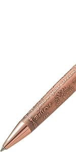 Fancy Pen for Men with Gift Box - Valuable Luxury Pen for Business and Office, Executive Gift for Family & Friends - Special Engraving & Led Decorative Box (BLACK SILVER)