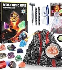 Jumbo Dino Egg Dig Kit, Dinosaur Toys for Kids 5-7 8-12 with 12 Dinosaurs, Dinosaur Toys for 5 6 7 8 Year Old Boy Birthday Gift, Dinosaur Eggs Excavation Gifts for 5 6 7 Year Old Boy Girl