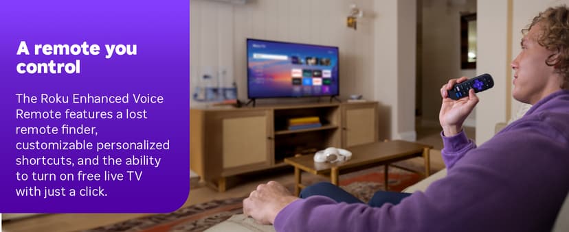 Roku Smart TV 2025 – 50-Inch Select Series, 4K HDR TV – RokuTV with Enhanced Voice Remote – Flat Screen LED Television with Wi-Fi for Streaming Live Local News, Sports, Family Entertainment