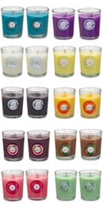 Scented Candles Gifts Set 16 Pack Soy Wax Travel Tin Jar Candles for Home 2.5 OZ for Mom for Christmas, Birthday, Thanksgiving, Mother's Day