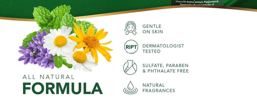 Cosmetasa Sore Muscle Massage Oil for Massage Therapy with Roller - All Natural, Cruelty-Free Massage Oils for Muscle Relaxing & Joint Comfort - Arnica Extract with Lavender & Chamomile Oil (8.8 oz)