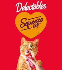 Delectables Squeeze Up Catnip Variety Pack, Creamy Squeezable Puree, Lickable Wet Cat Treats, Grain Free, No Added Fillers, No By-Products, No Added Preservatives, 0.5 Ounces Tube, 20 Tubes Total