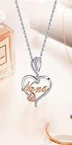 Gifts for Women, Mom Nana Grandma Necklace for Women, Birthday Mothers Day Jewelry Gifts for Mom Grandma Wife from Daughter Son