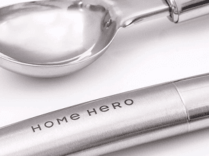 Home Hero 54 Pcs Stainless Steel Kitchen Utensils Set - Nonstick Stainless Steel Cooking Utensils Set - Heat Resistant Kitchen Essentials & Metal Kitchen Gadgets (54 Pcs)