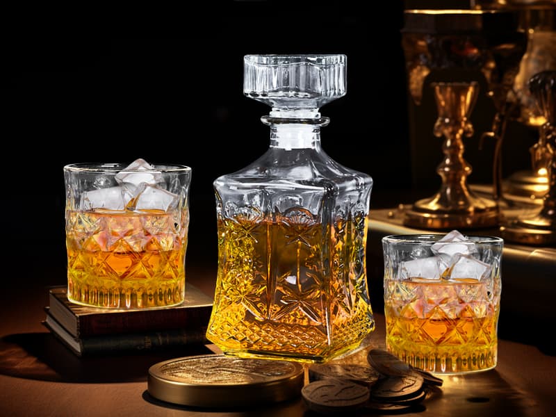 ELEGANTPARK Hip Flasks for Liquor for Men with Initials Monogrammed Gifts for Men Birthday Personalized Gifts for Him Groomsmen Dad Engraved Hip Flask with Funnel 8 OZ Letter J