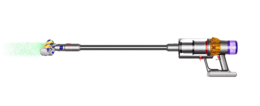 Dyson V15 Detect Plus Cordless Vacuum, Illumination Reveals dust, 240AW, 3 Power Modes, Up to 60 Minutes,² Deep Cleans Hard Floors and Carpets, Detangles pet Hair, Converts to Handheld