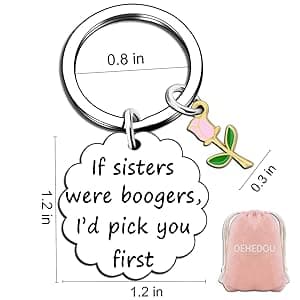 OEHEDOU Funny Gifts For Sister Birthday Gifts For Sister From Sisters Adult Sisters Gift From Sibling Birthday Gift Ideas