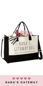 Grandma Gifts - Gifts for Grandma from Grandchildren - Canvas Tote Bag