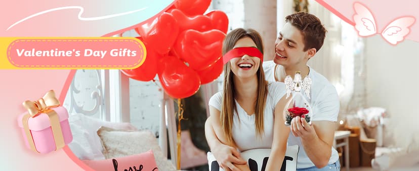 Miofula Preserved Flower Rose Birthday Gifts for Mom, Angel Figurines with Forever Real Rose Gifts for Her Mom Grandma, Unique Angels Gifts for Mothers Day Christmas Anniversary Birthday (Red)