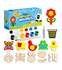 JOYIN Rock Painting Kit for Kids, Arts and Crafts for Girls & Boys Ages 6-12, DIY Supplies for Painting Rocks, Easter Craft Kits Art Set, Toddler Birthday Christmas Presents, Family Indoor Activity