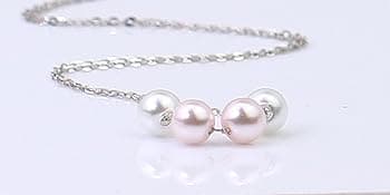 Sereney Birthday Gifts for Girls Women, Sterling Silver Pearl Necklace as 7 9 10 11 13 15 16 18 21 30 40 50 60 Year Old Birthday Gifts, Single Pearl Necklace as Bday Gifts for Friends