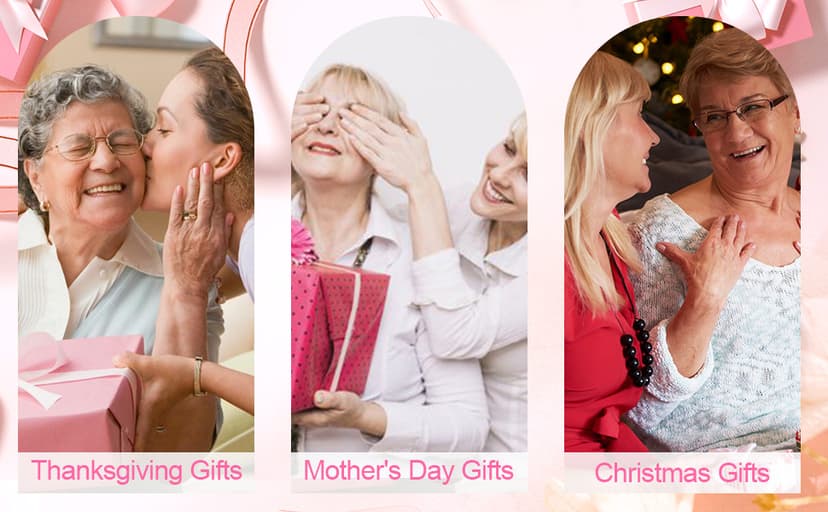 Grandma Brithday Canvas Tote Bag for Shopping Travel, Mothers day Gifts, Christmas Gifts for Grandma from Grandkids