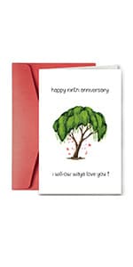 SuperShunhu Groom's Wedding Vows Card - Husband, To My Groom, To My Husband