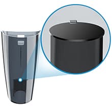 Cordless Car Vacuum Lightweight High Power Handheld Vacuum Cleaner with LED Light, Hand Vacuum for Car Home Office and Pet Hair, BlackBlue