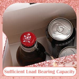 Yoirrat Rose Gold 60th Birthday Gift Bag for Women 60 & Fabulous Large Pink Happy 60th Birthday Gift Bag with Wrapping Paper and Card for 60th Bday Decorations Party Supplies