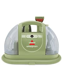 BISSELL Little Green HydroSteam Multi-Purpose Portable Carpet and Upholstery Cleaner, Car and Auto Detailer, 3618