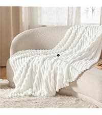 Bedsure Heated Blanket Throw Blanket - Fast Heating Electric Blanket, Soft Flannel Heated Throw with 4 Time Settings, 6 Heating Settings, Warm Gifts for Grandma Grandpa (50x60 inches, Dark Grey)