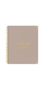 Your Perfect Day Wedding Planner Book and Organizer - Wedding Planner Book - Bridal Planning Binder with Countdown Calendar - Bride Gifts - (FLORAL)