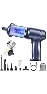 Cordless Vacuum Cleaner for Home, 23KPa Powerful Suction, Anti-Wrap Brush Roll & 5 LED Lights for Dark Corners, 35-Min Runtime, 2.6lb Lightweight Stick Vacuum for Hardwood