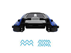 Betta SE Solar Powered Automatic Robotic Pool Surface Skimmer Cleaner with 24/7 Continuous Cleaning Battery Power and Re-Engineered Twin Salt Chlorine Tolerant Motors (Blue)