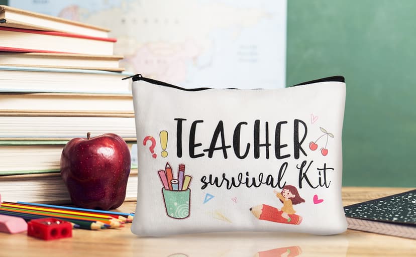 Best Teacher Appreciation Gifts,20 OZ Insulated Tumbler for Women Teacher,Unique Gift Ideas from Students - Funny Socks Thank You Basket Box for New Teachers,Christmas Gifts for Teachers