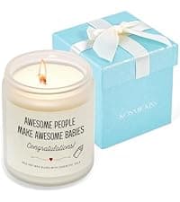 Thank You Gifts for Women, Men, Hostess, Couple, Appreciation Gifts for Teacher Coworker Employee Boss - a Little Candle to Say A Big Thank You, Lavender Scented Candle with Gift Box