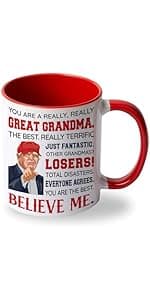 Grandpa Gifts - Grandpa Christmas Gift - Best Grandfather Ever Gifts From Grandchildren - Funny Gift For Grandfather - Father's Day Birthday Christmas Idea - Grandpas Ceramic Mug11 Oz