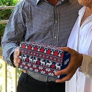 Triple Gifffted Worlds Best Grandparents Coffee Mugs for Grandma and Grandpa Gifts Ideas From Grandkids, Grandchildren, New First Time Grandparent Announcement Christmas Valentines Day, Ceramic 380ml