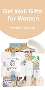 Birthday Gifts for Women, Sending Sunshine Christmas Gifts, Get Well Soon Gifts Basket Care Package Unique Spa Gifts Box with Wine Glasses for Thinking of You Her Sister Best Friend