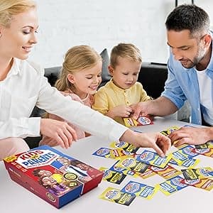 Kids VS Parents – A Hilarious Family Game with Conversation Starters & Fun Challenges – Card Game for Kids, Teens & Adults | Perfect for Game Night, Travel, or Gifts