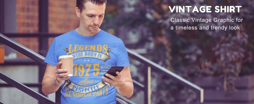 60th Birthday Shirt for Men, Legends were Born in 1965, Vintage 60 Years Old Tee T Shirt