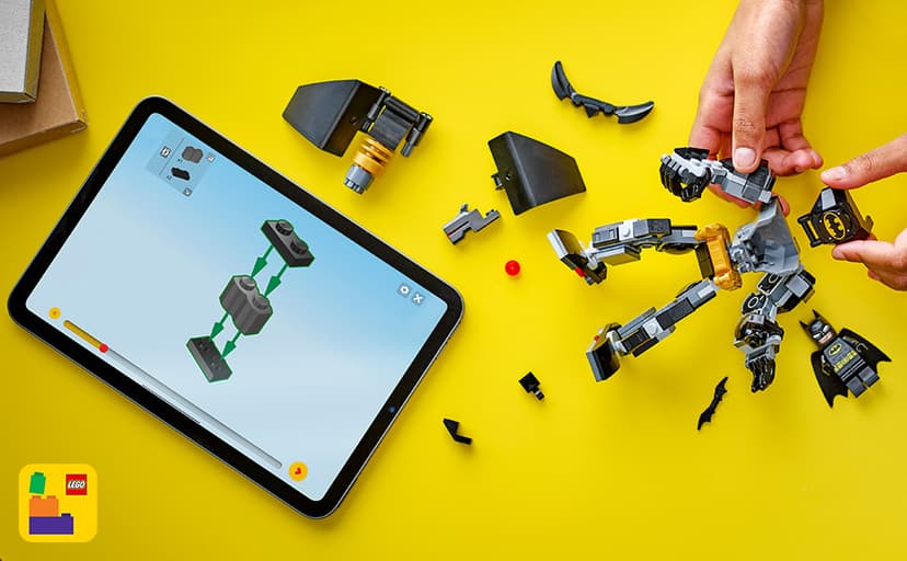 LEGO DC Batman: Batman Mech Armor Super Hero Toy, Collectible Robot Action Figure and Batman Minifigure Included, Creative Super Hero Gift for Kids & Batman Fans Ages 6 and Up, 76270