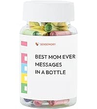 Pre-Written Love Capsules Messages in a Bottle, Love Letters Long Distance Relationships Gifts (50+),Christmas, New Year Gifts for Husband, Wife, Boyfriend, Engaged Gifts for Couples (Long Distance)