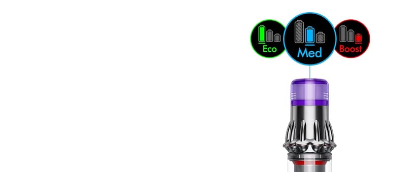 Dyson V9 Motorbar Cordless Vacuum, Cleans Hard Floors and Carpets, Detangles, Converts to Handheld, 100AW, 3 Power Modes, Up to 40 Minutes¹