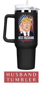 Gifts for Husband from Wife - Fathers Day Gift for Husband - Wedding Anniversary, Birthday, Christmas Gifts for Him - Romantic Love Gift Ideas for Him from Wife - 20 Oz 2-sided Tumbler