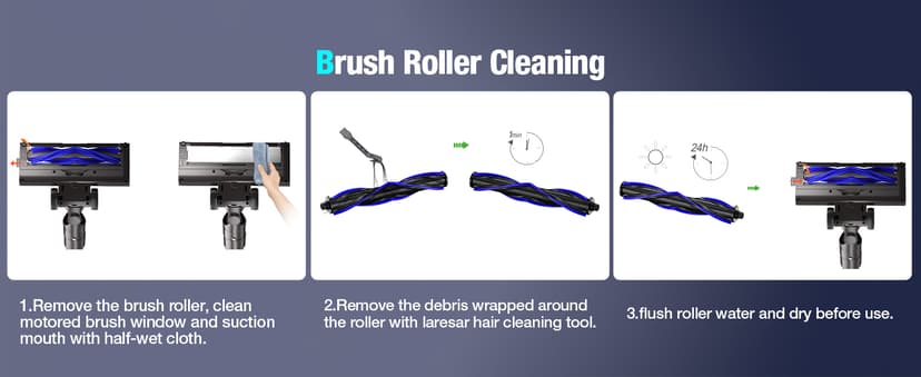 Cordless Vacuum Cleaner, 550W 45KPA 50Min Vacuum Cleaners for Home, Self-Standing Stick Vacuum with Touch Screen, 3 Power Modes, Rechargeable Battery, Handheld Vacuum for Pet Hair Carpet Floor