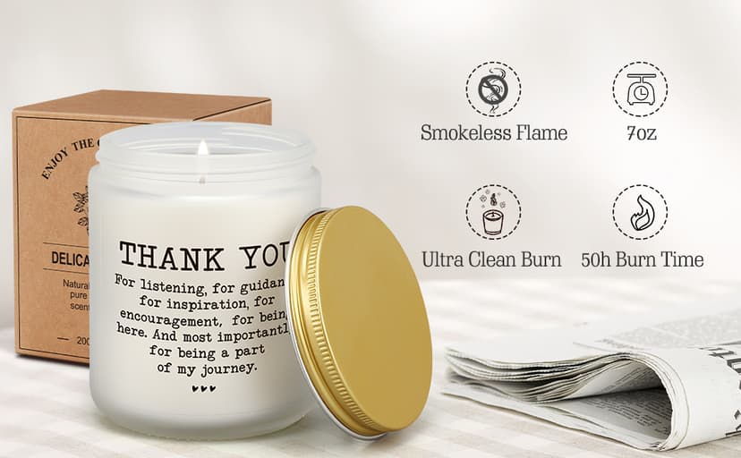 Thank You Gifts, Boss Appreciation Gifts for Women, Office Gift for Coworkers Employee Boss Lady Manager Colleague, Thanksgiving Retirement Birthday Gift for Friends Mom Dad Teacher Sister BFF Coach