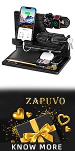 Best Husband Ever PU Leather Tray and Keychain, Men Anniversary Birthday Gifts Ideas for Husband Him Boyfriend Who Has Everything from Wife, Christmas Xmas Gifts Stocking Stuffers for Men Him