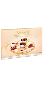 Lindt Mini Pralines, Assorted Chocolate Pralines with Premium Filling, Perfect for Mother’s Day Gifting, 6.2 oz Box