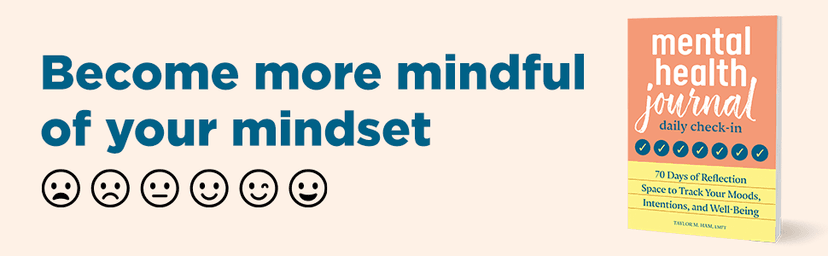 Mental Health Journal: Daily Check-In: 70 Days of Reflection Space to Track Your Moods, Intentions, and Well-Being