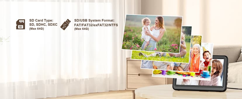 Clock with Day and Date for Elderly, 7" Large Display Digital Calendar Day Clock with 20 Custom Alarms and Medicine Reminders, 12 Display Modes, Dimmable Dementia Alzheimers Clocks for Seniors